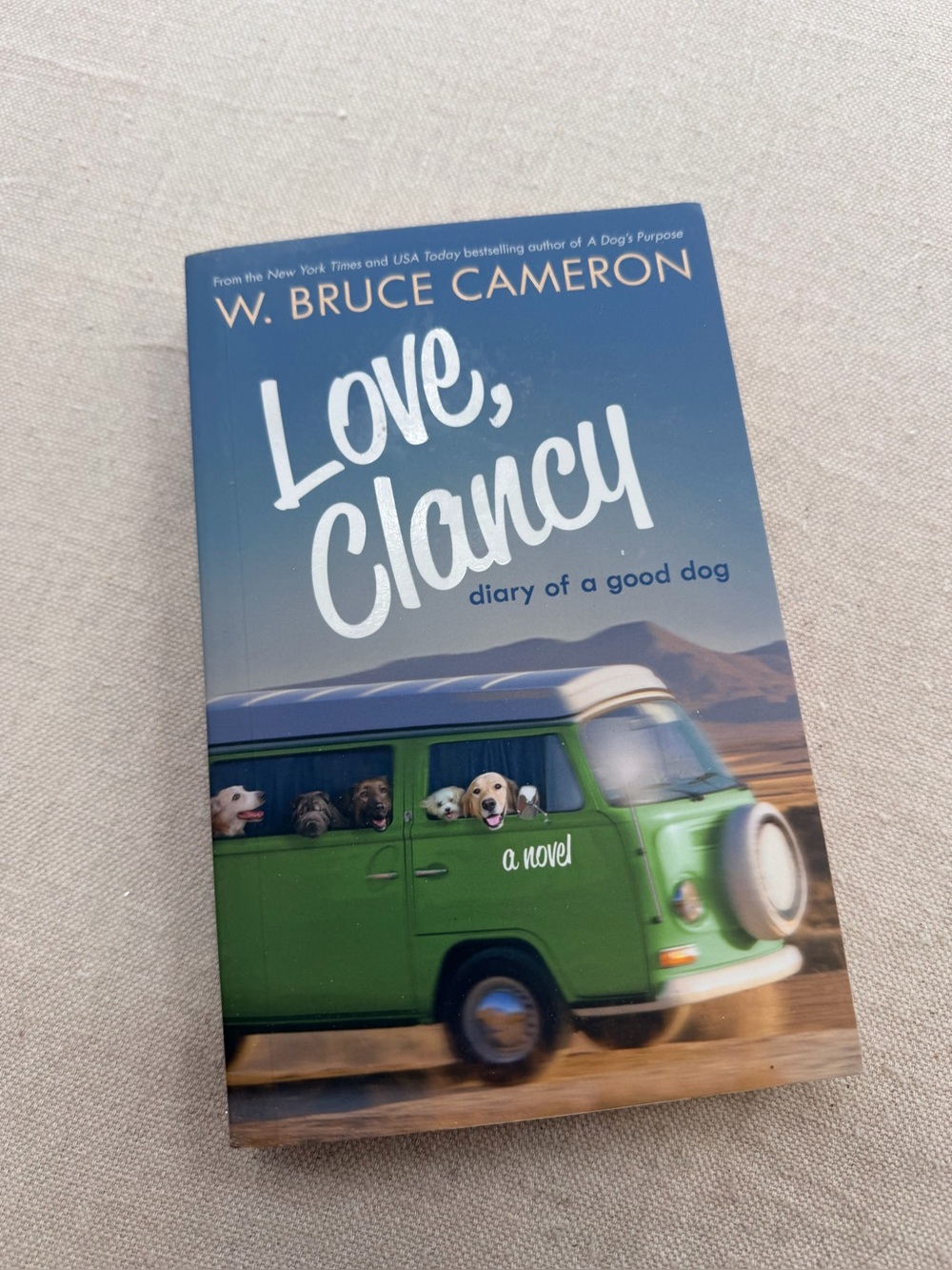 “Love, Clancy, Diary of a good dog” novel